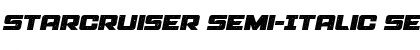 Download Starcruiser Semi-Italic Semi-Italic Font