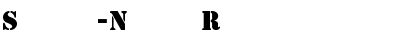 Download Stencil-Normal Regular Font