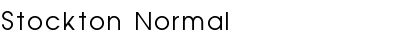 Download Stockton Normal Font
