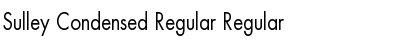 Download Sulley Condensed Regular Regular Font