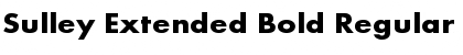 Download Sulley Extended Bold Regular Font