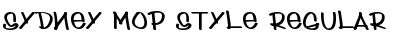 Download sydney mop style Regular Font