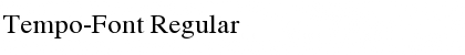 Download Tempo-Font Font Download Tempo-Font Font