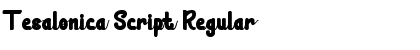 Download Tesalonica Script Font Download Tesalonica Script Font