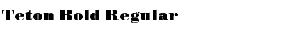 Download Teton Bold Font Download Teton Bold Font