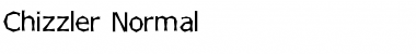 Download Chizzler Normal Font