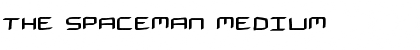 Download THE SPACEMAN Medium Font