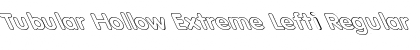 Download Tubular Hollow Extreme Lefti Font Download Tubular Hollow Extreme Lefti Font