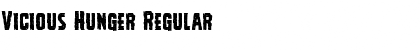 Download Vicious Hunger Font