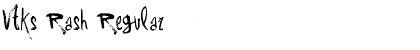 Download Vtks Rash Font