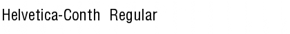 Download Helvetica-Conth Regular Font