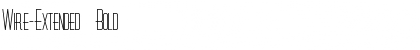 Download Wire-Extended Font