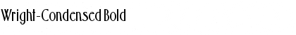 Download Wright-Condensed Font