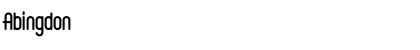 Download Abingdon Font