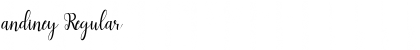 Download andiney Font