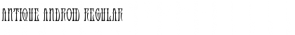 Download Antique Android Font
