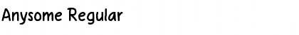 Download Anysome Font