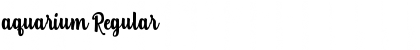 Download aquarium Font