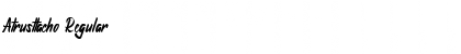 Download Atrusttacho Font Download Atrusttacho Font