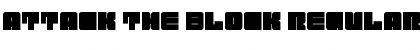 Download Attack the Block Font Download Attack the Block Font