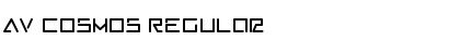 Download AV Cosmos Font Download AV Cosmos Font