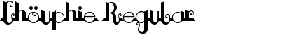 Download Chouphie Regular Font