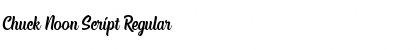 Download Chuck Noon Script Font