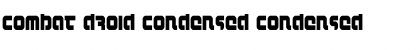 Download Combat Droid Condensed Font