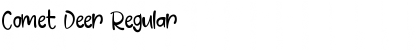 Download Comet Deer Font