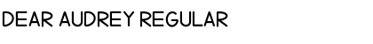 Download Dear Audrey Font
