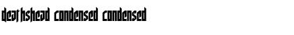 Download Deathshead Condensed Font