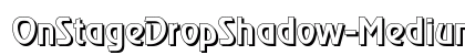 OnStageDropShadow-Medium Regular preview