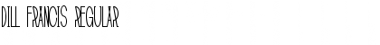 Download Dill Francis Font Download Dill Francis Font