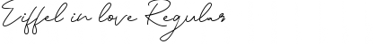 Download Eiffel in love Font