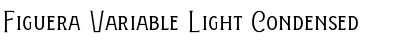 Download Figuera Variable Light Condensed Font