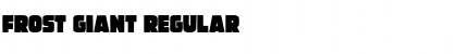 Download Frost Giant Font