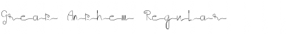 Download Great Anthem Font