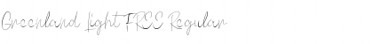 Download Greenland Light FREE Font