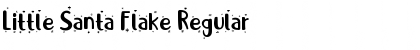 Download Little Santa Flake Regular Font Title Preview