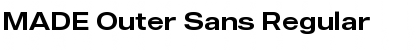 Download MADE Outer Sans Regular Font