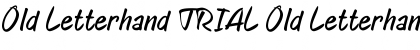 Download Old Letterhand TRIAL Font