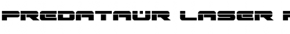 Download Predataur Laser Font