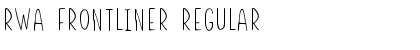 Download RWA Frontliner Regular Font