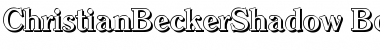 Download ChristianBeckerShadow Font