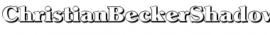 Download ChristianBeckerShadow-Heavy Regular Font