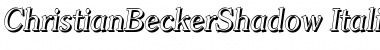 Download ChristianBeckerShadow Font