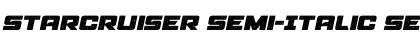 Download Starcruiser Semi-Italic Semi-Italic Font