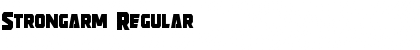 Download Strongarm Regular Font