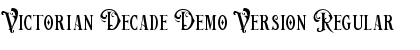 Download Victorian Decade Demo Version Font