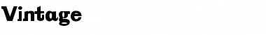 Download Vintage Font